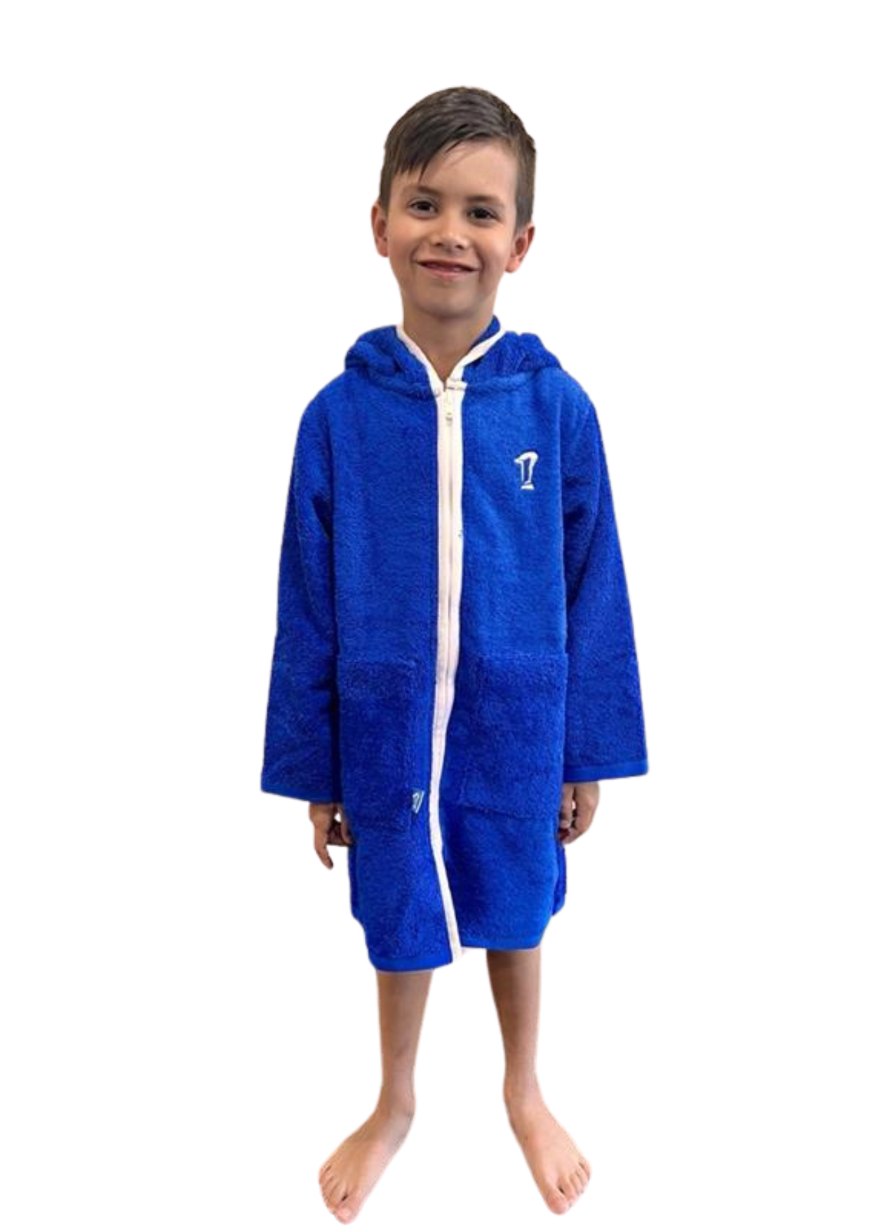 Hooded Towel | Swim Robe | Royal Blue
