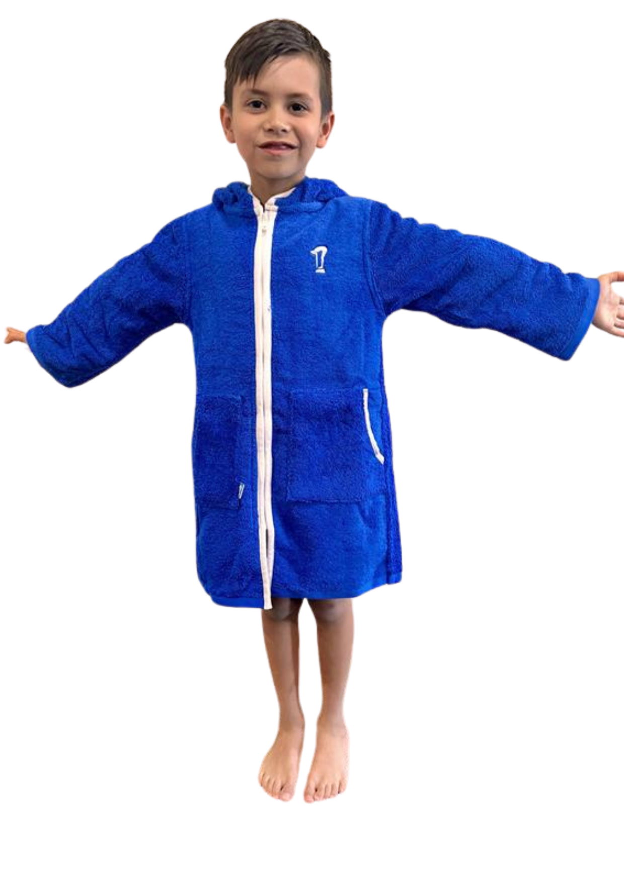 Hooded Towel | Swim Robe | Royal Blue