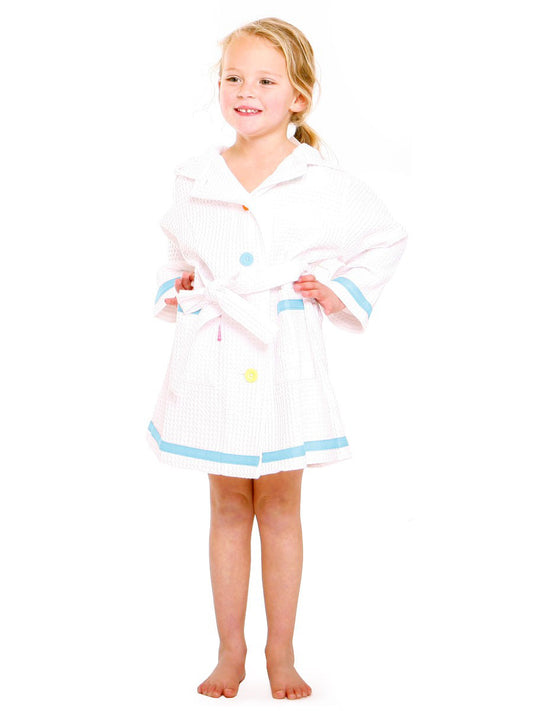 Girls Spa Robe | Pool Robe | Aqua Trim