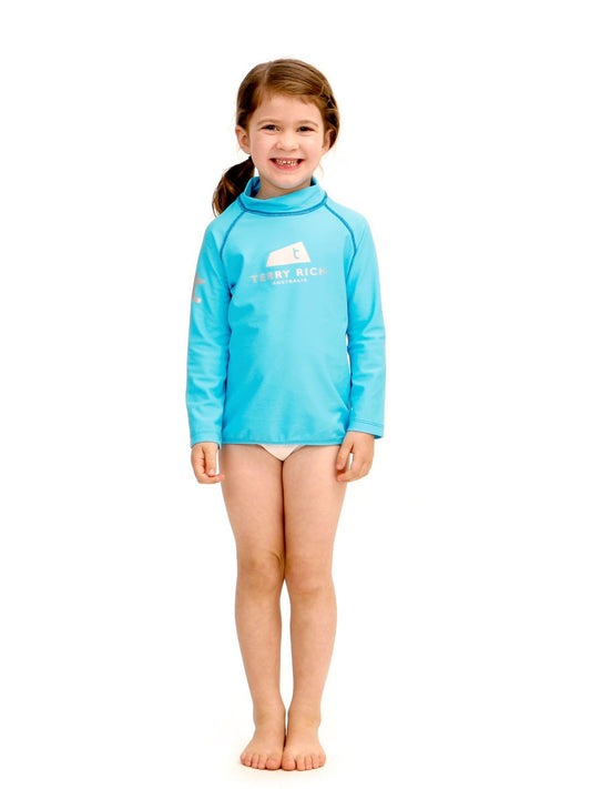 Kids Rash Vest | Swim Shirt | Blue