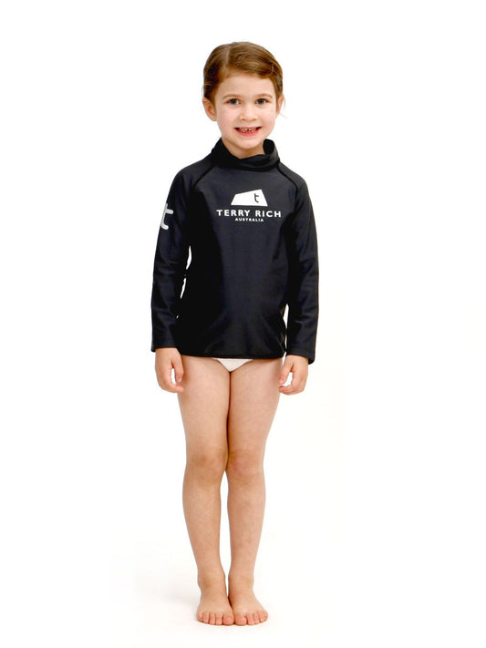 Kids Rash Vest | Swim Shirt | Charcoal