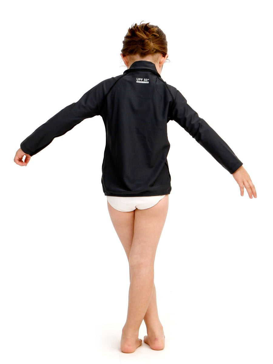 Kids Rash Vest | Swim Shirt | Charcoal