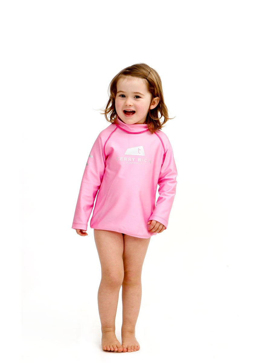 Kids Rash Vest | Swim Shirt | Pink