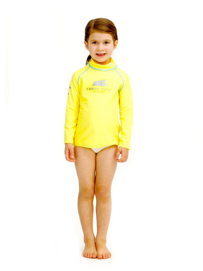 Kids Rash Vest | Swim Shirt | Yellow/Blue
