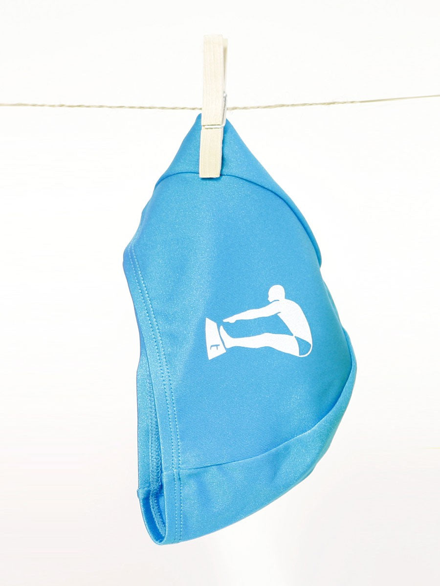 Swim Cap | Lycra | Aqua Blue