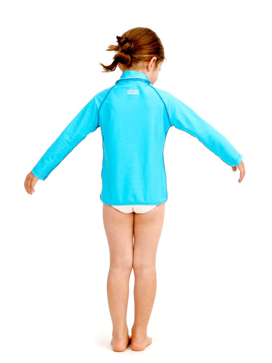 Kids Rash Vest | Swim Shirt | Blue