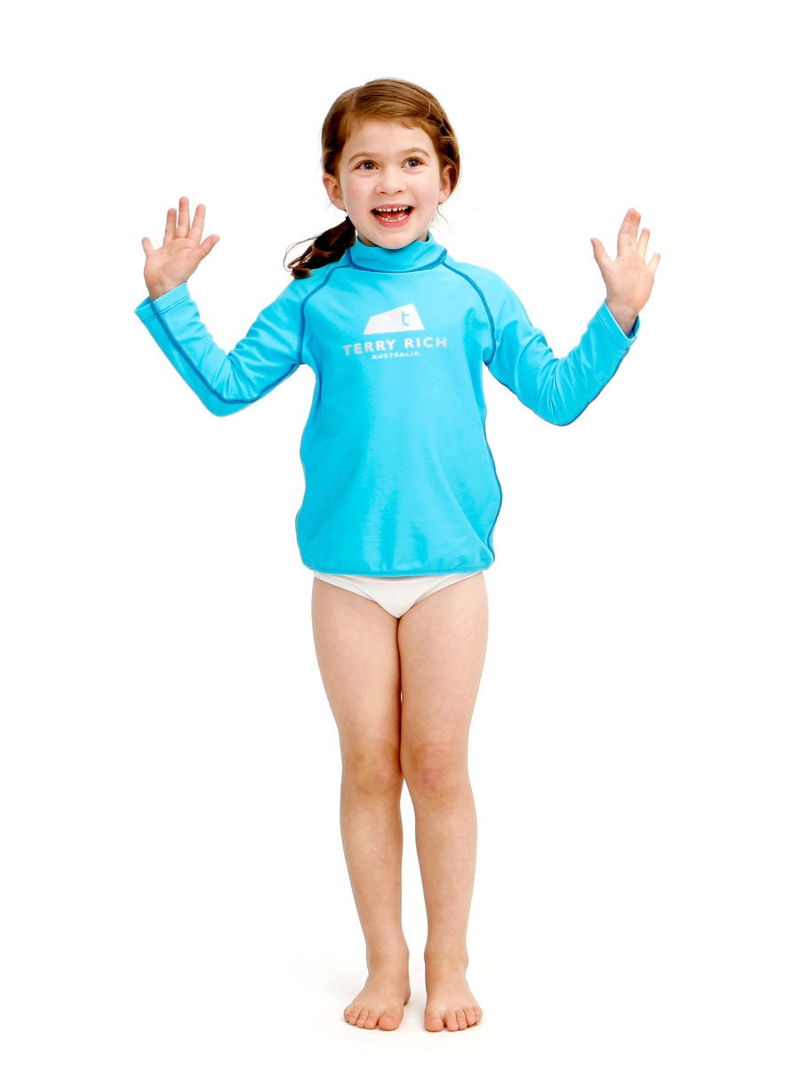 Kids swimming sale rash vest