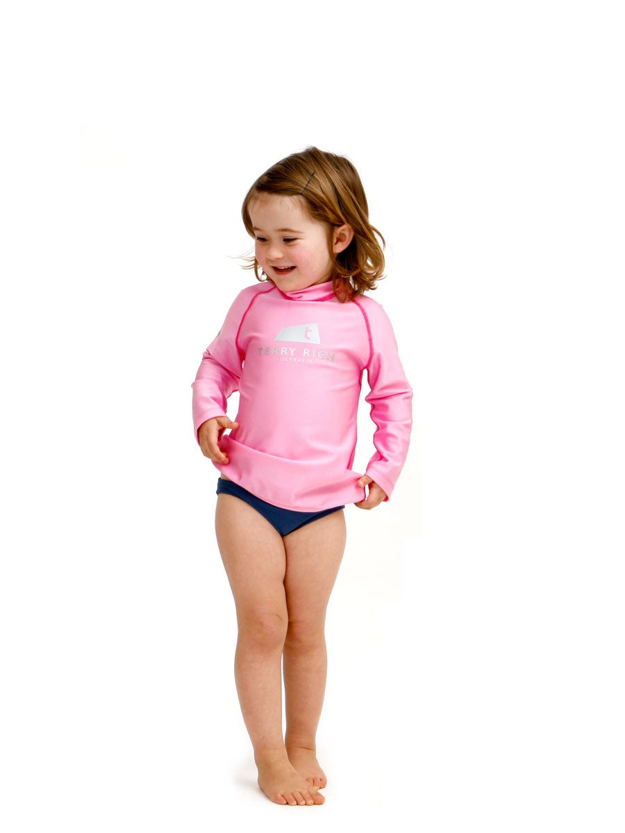 Kids Rash Vest | Swim Shirt | Pink
