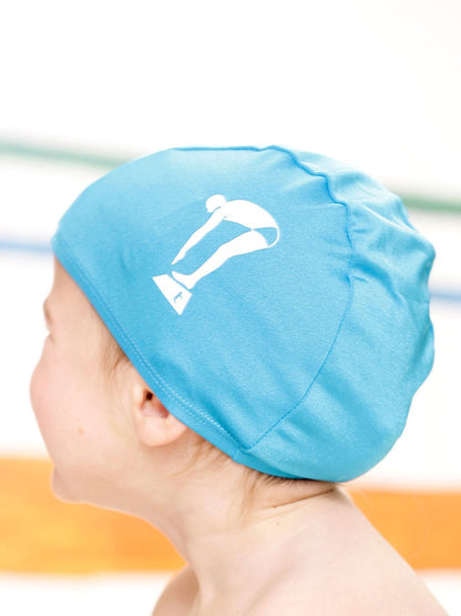 Swim Cap | Lycra | Aqua Blue